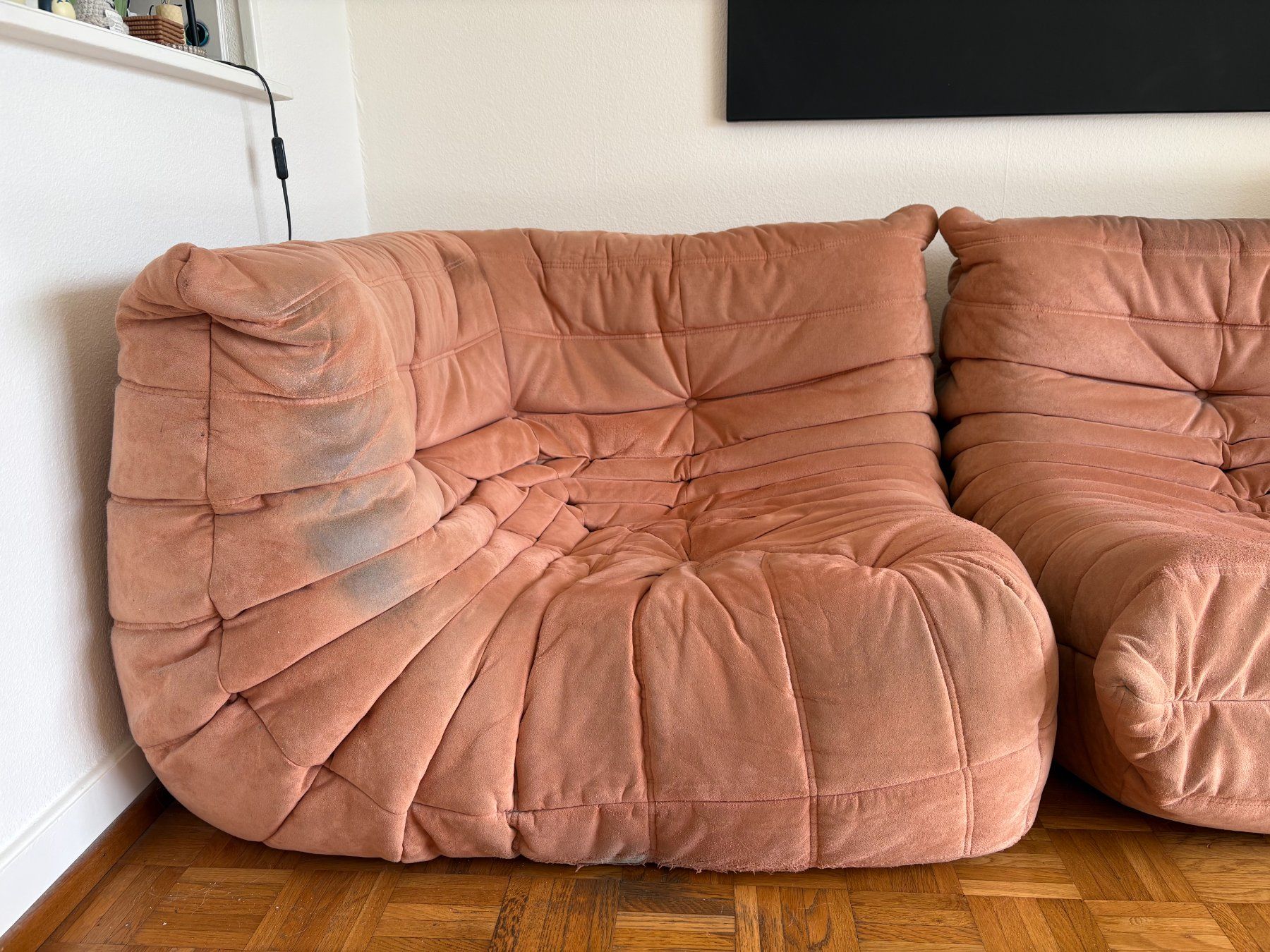 Ligne Roset Divani: Authentique ensemble 2 canapés + 1 angle Togo Ligne Roset – Usato da Lausanne venduto da agnesha 4
