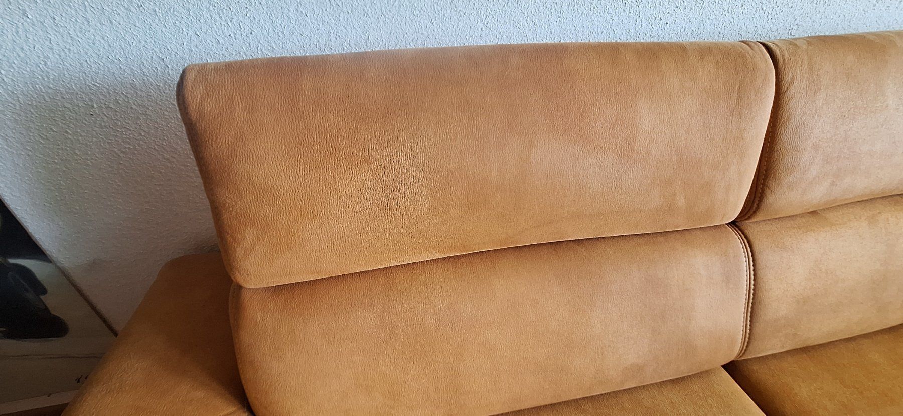 Sofas: Polstergarnitur /Ecksofa  Microfaser  Braun 175cm x 230cm – Gebraucht aus Rebstein von Type25 6