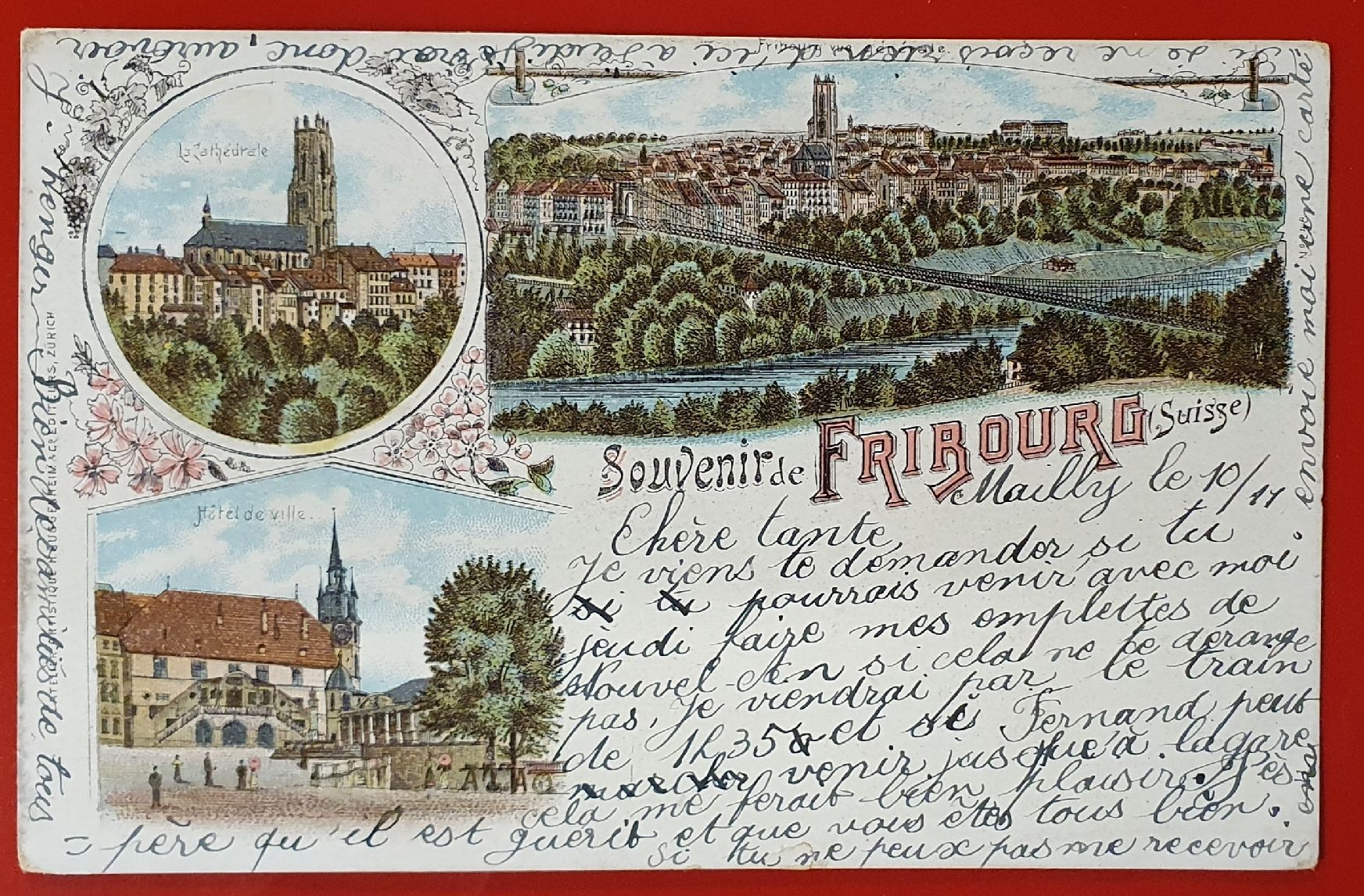 Cartes postales: Fribourg 1903 – D'occasion à Kreuzlingen par Rschweiz1