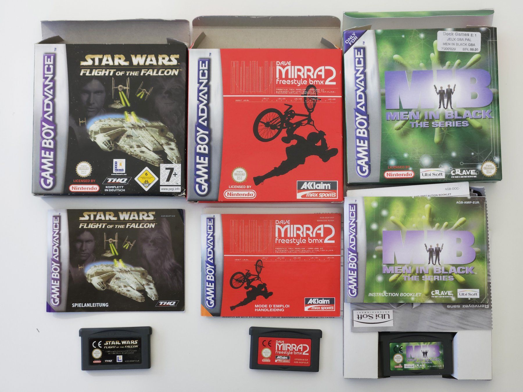 Nintendo Spiele: Sammlung Spiele Game Boy Advance Ref#A – Gebraucht aus Autigny von zel_gvl5 3