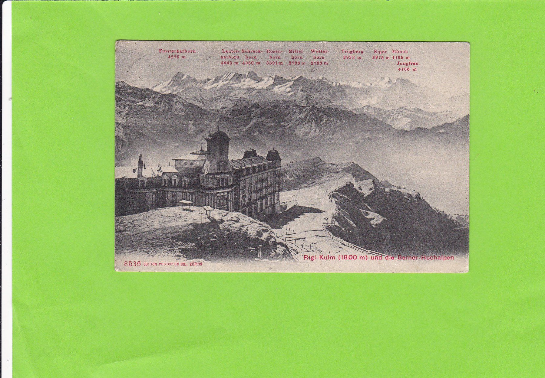 Cartes postales: Rigi-Kulm – D'occasion à St. Peterzell par neckertal