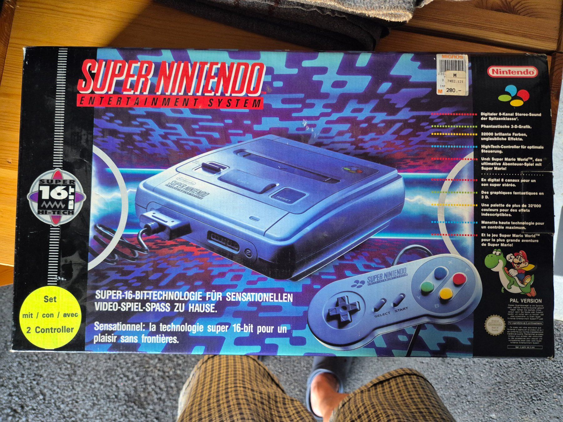 Nintendo Giochi: Super Nintendo, originalverpackt ungeöffnet – Nuovo e nell'imballaggio originale da Unterseen venduto da Kau99