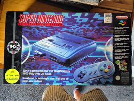 Super Nintendo, originalverpackt (inhalte ungeöffnet)