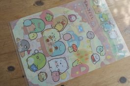 Kawaii San-X Sumikkogurashi - Clear File Mäppli