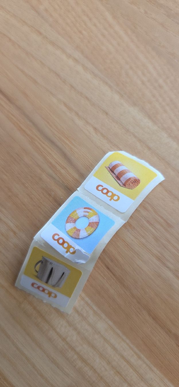 Coop Sammelmarken & -punkte: Coop Splash 3 Märkeli – Neu (gemäss Beschreibung) aus Uttigen von TomTom_