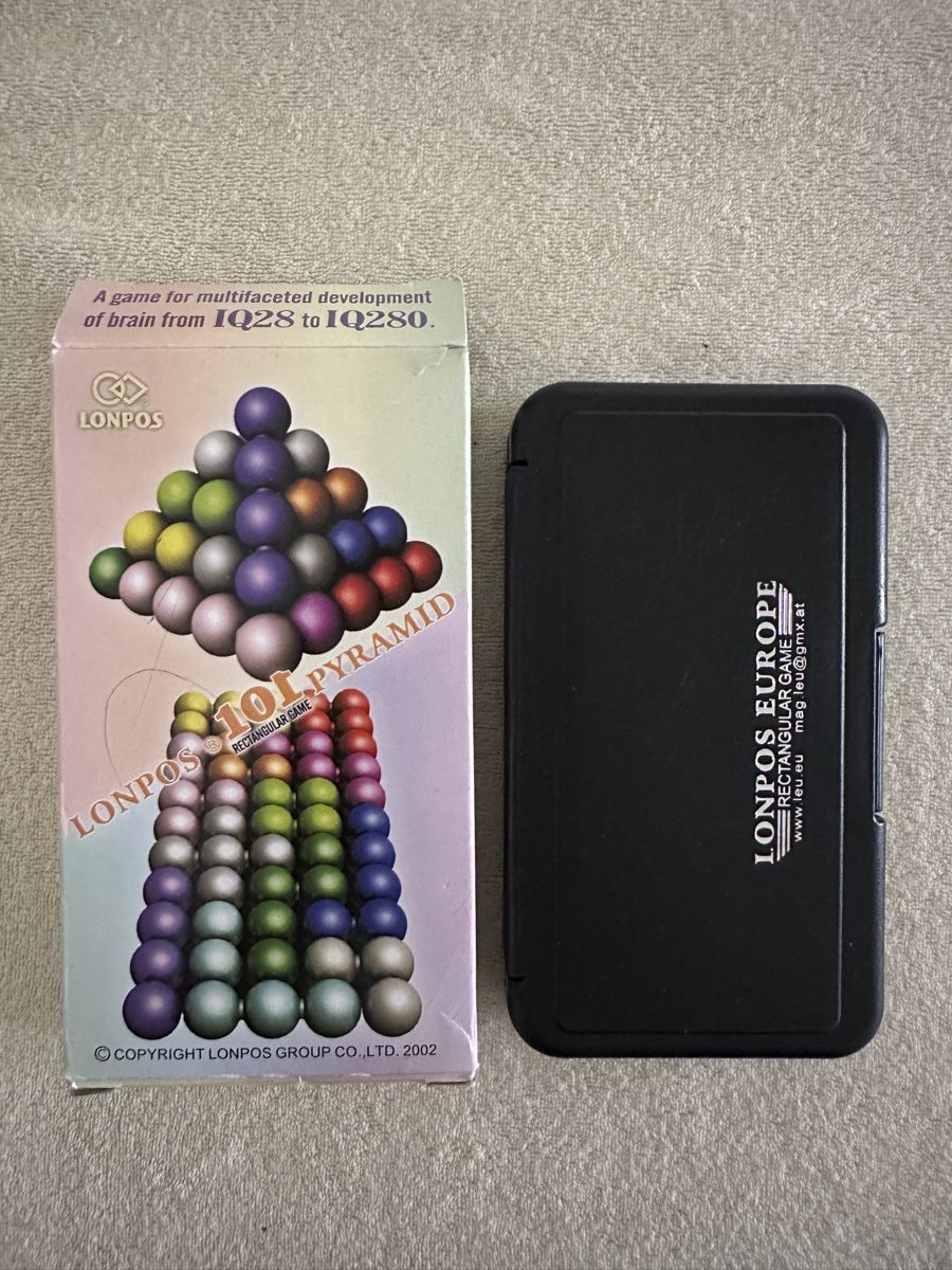 Lonpos Giochi: Lonpos 101 Pyramid Knobelspiel – Usato da Ellikon a d Thur venduto da anja_herbi