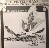 Telemann – Zwölf Fantasien für Querflöte ohne Bass (LP)