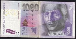 Slowakei 1000 Korun 2002