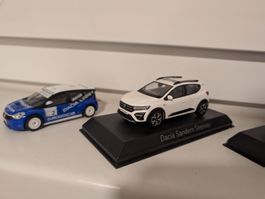 Dacia Sandero Stepway Modellauto neu, weiss, 1:43