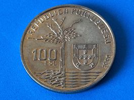 Portugal - 100 Escudos (Camilo Castelo Branco) 1990
