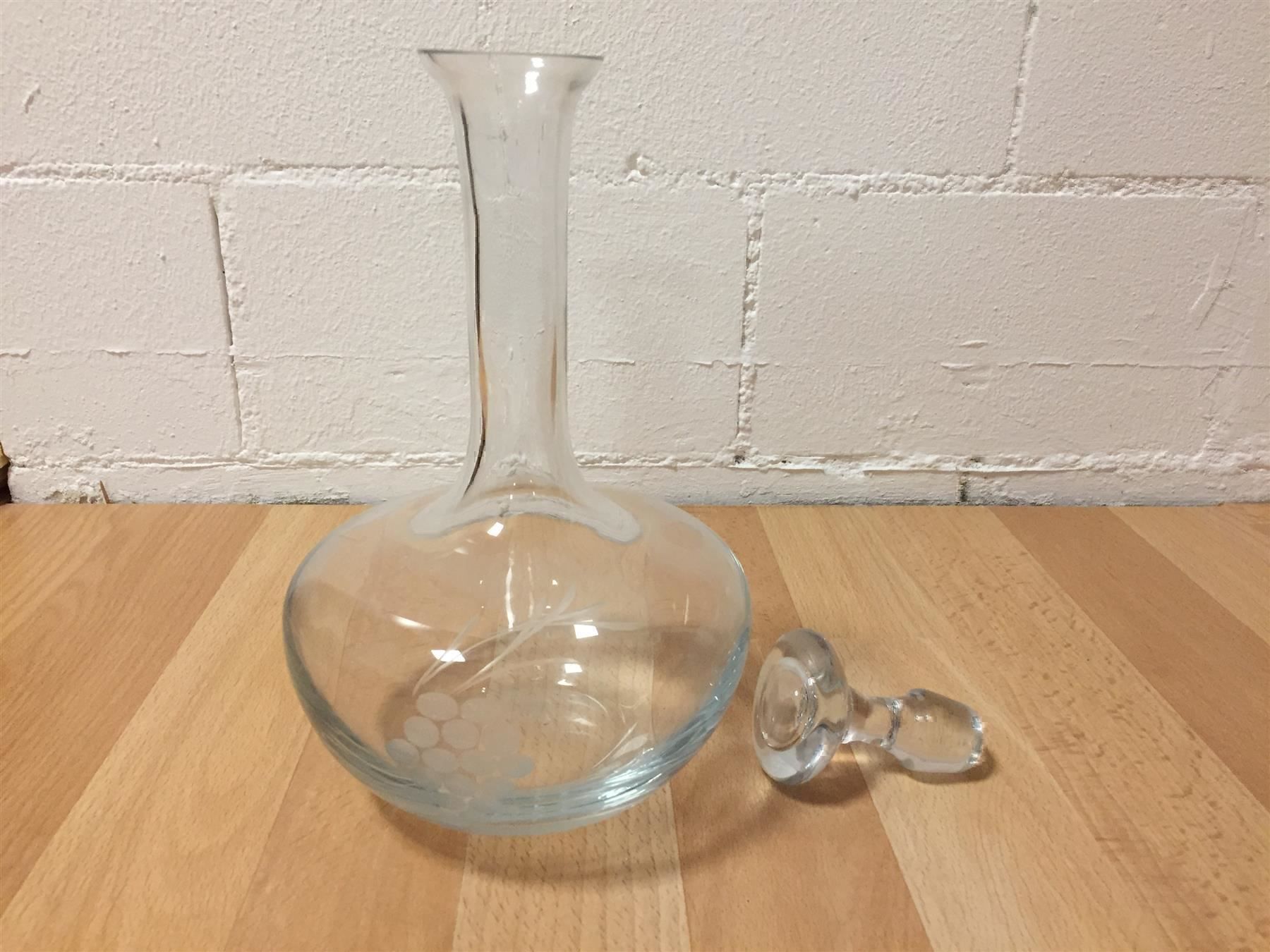 Caraffe: Glaskaraffe (Handarbeit) – Usato da Cormagens venduto da grizli13 1