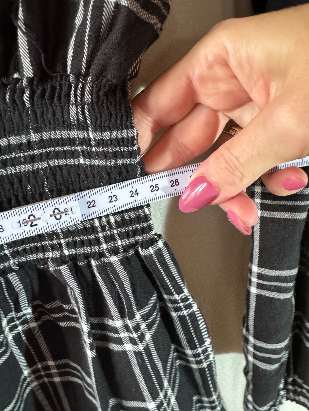 Zebra Camicette: Karierte Bluse mit Schnürung Gr. S – Usato da Grosswangen venduto da SALE_SALE_SALE 5