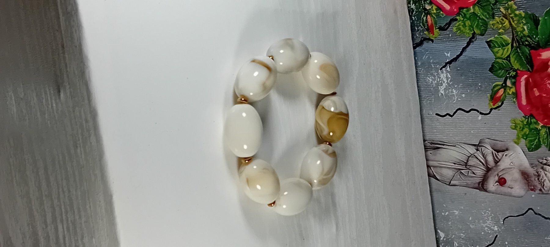 Armbänder & -reifen: armband modeschmuck,,beige – Neu (gemäss Beschreibung) aus Basel von bij_5hqd 2