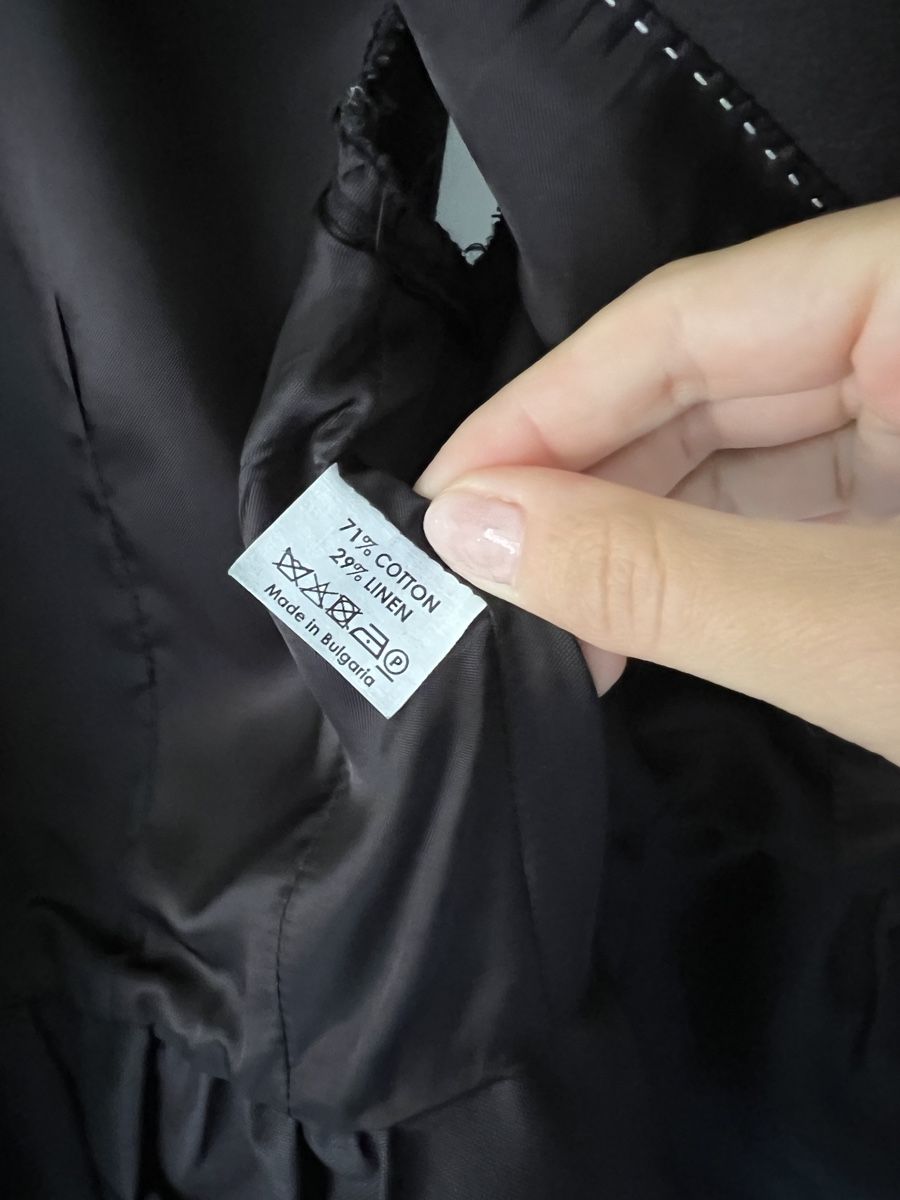 Gilet & Giacche senza maniche: Dries Van Noten Smoking Weste Grösse FR38 – Usato da Zürich venduto da Mbraunschweig 5