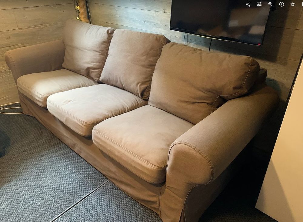 Ikea Ektorp Sofa Braun Kaufen auf Ricardo
