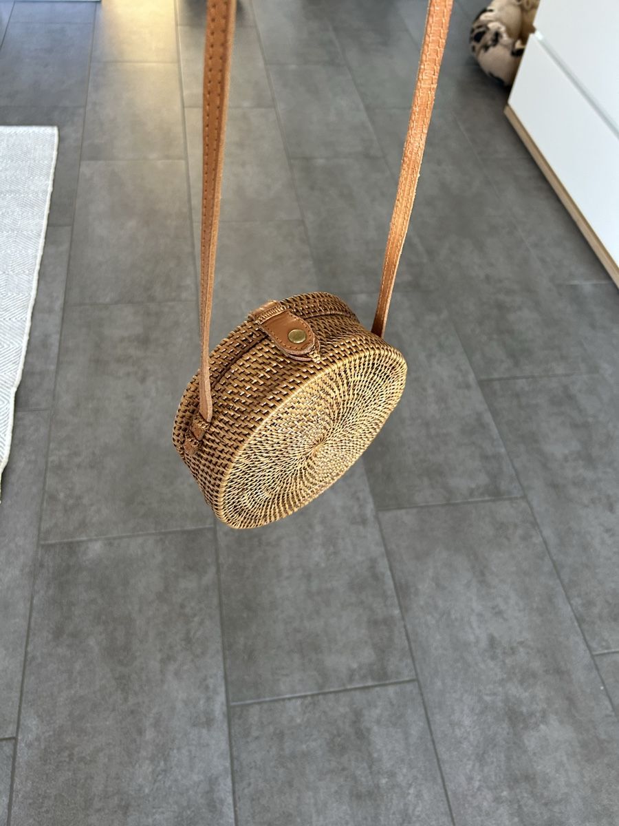 Sonstige Kleidung & Accessoires: Sac rond en rotin – Neu (gemäss Beschreibung) aus Gorgier von hcaroline4 3