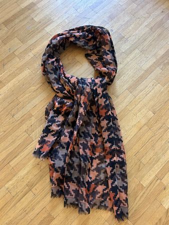 Massimo  Dutti, écharpe laine mélangée, multicolore