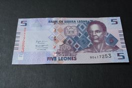UNC Sierra Leone 5 leones 2022