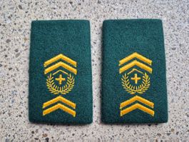 *** Gradabzeichen Patten Set Stabsadjutant Infanterie ***
