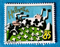 Nr.1198 Kuh auf Rücken GESTEMPELT Sondermarken 2006  