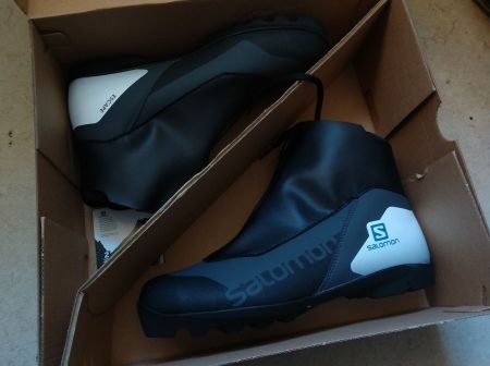Salomon Langlauf Ski Schuhe Gr 42 27 NNN Langlaufschuhe
