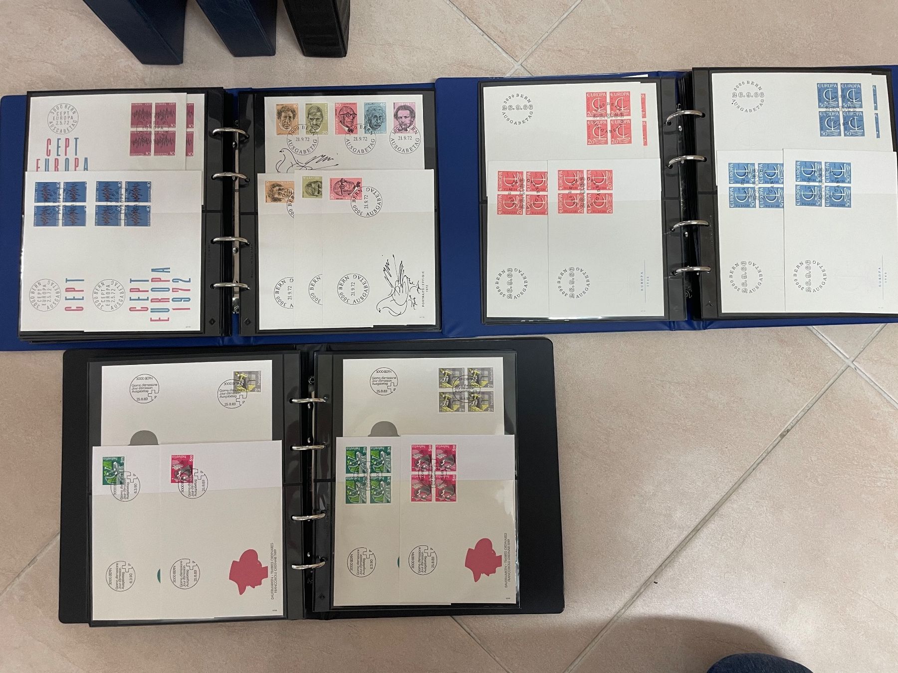Tutti i francobolli: 3 ALB LEUCHTTURM soignés – Usato da Sonceboz-Sombeval venduto da Comment2 6