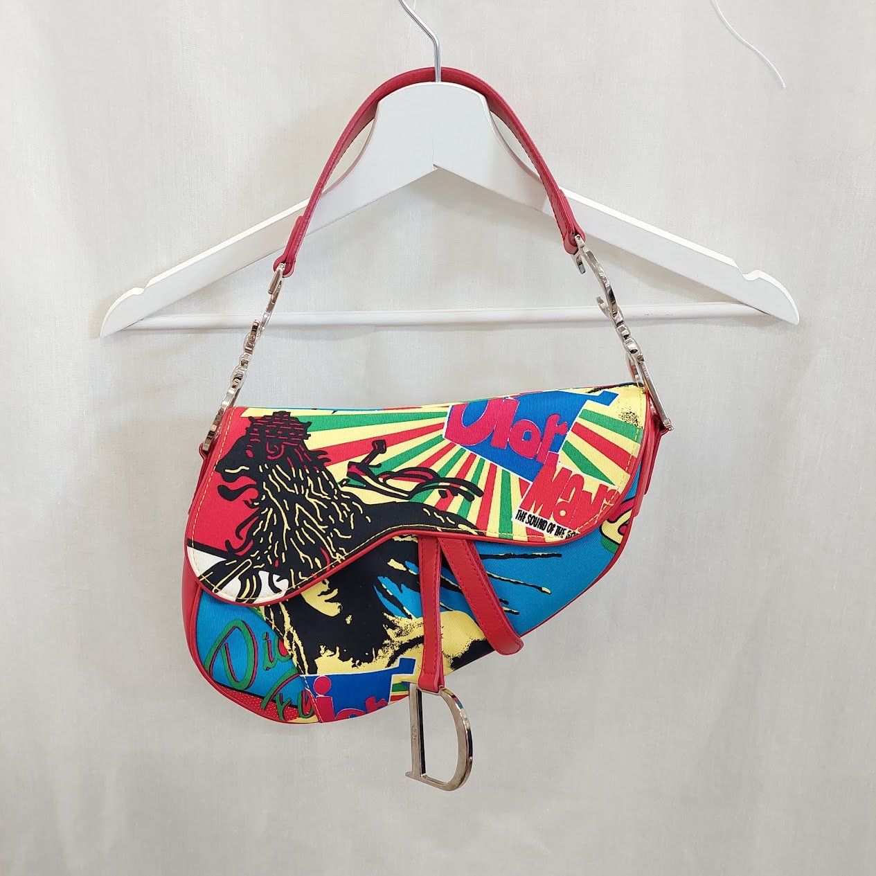 Dior Borse da donna: Christian Dior Bob Marley Saddle Bag – Usato da Hemmiken venduto da Tatjana1005