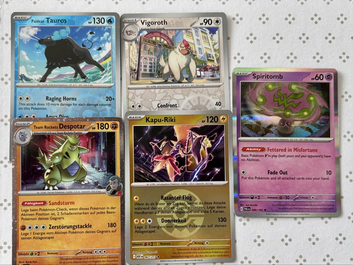 Pokémon Carte collezionabili: Pokémon | Holo-Bundle | DE + EN | Gratisversand – Nuovo (secondo la descrizione) da Gelterkinden venduto da pikapikachu