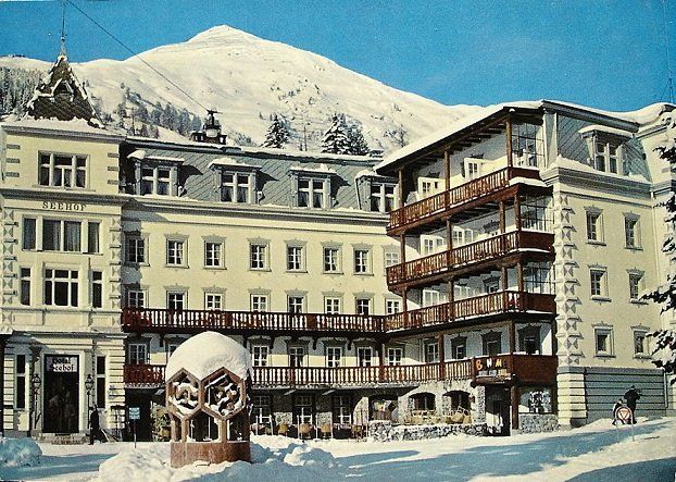 Cartoline postali: DAVOS DORF Hotel Seehof – Nuovo (secondo la descrizione) da Jona venduto da philajona