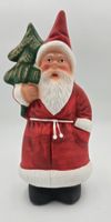 Altdeutscher Keramik Weihnachtsmann 18 cm, Griebelzwerg