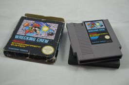 Wrecking Crew NES Spiel CIB