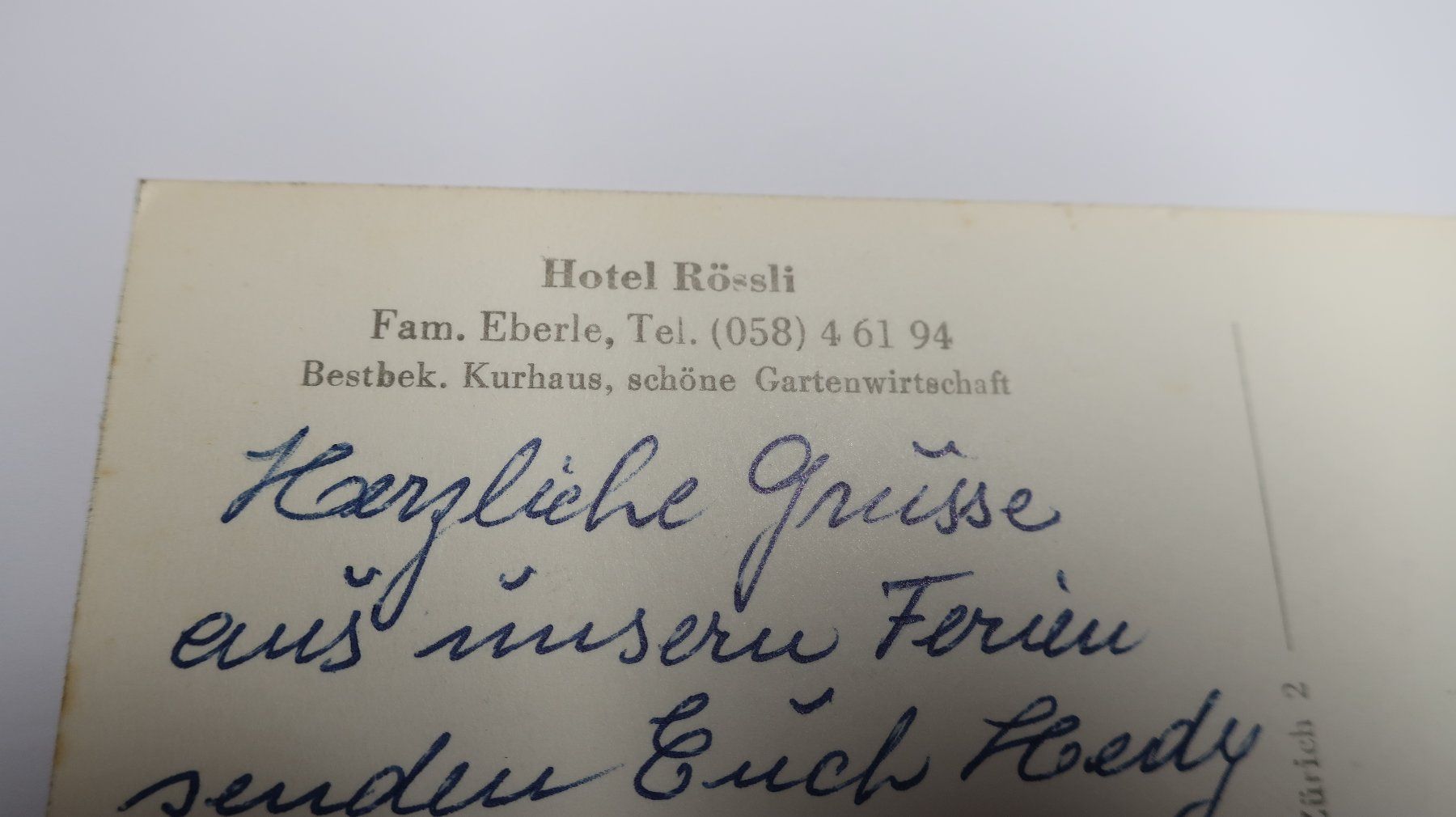 Cartoline postali: Hotel Rössli Amden ob Wessen – Usato da Cormoret venduto da Pascalll2001 7