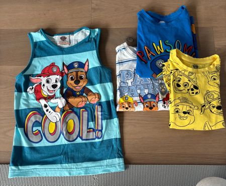 Paw Patrol T Shirt Paket 128