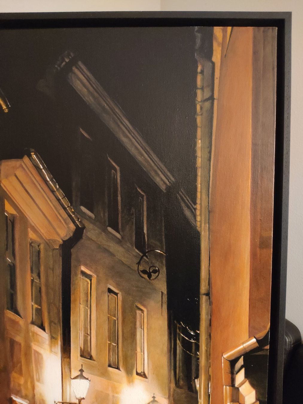Gemälde: Acrylgemälde auf Leinwand "La rue des âmes" – Neu (gemäss Beschreibung) aus Greifensee von fran_cois 4