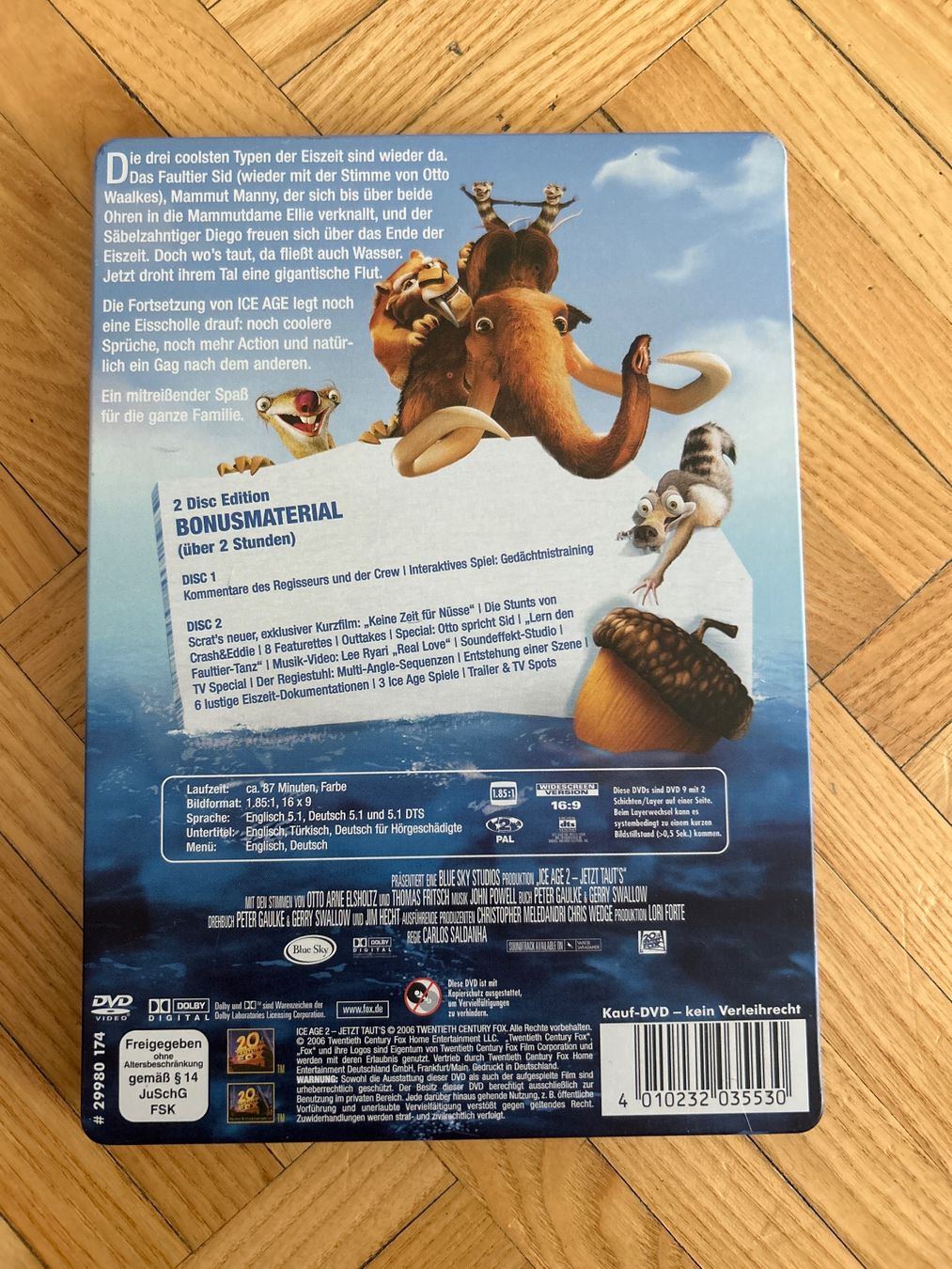 Alle DVDs: ICE AGE 2 Jetzt taut‘s – Gebraucht aus Urdorf von 2msa2 1