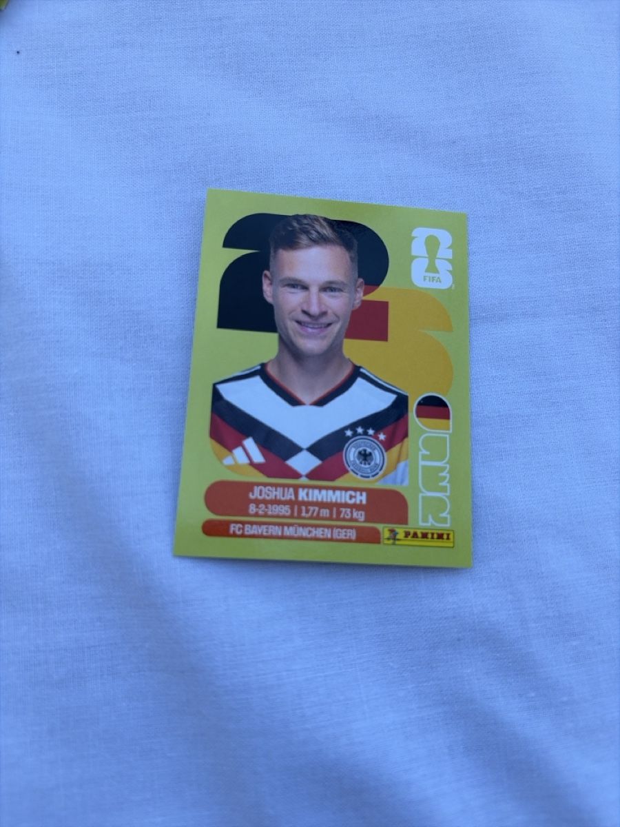 Panini Carte collezionabili: Joshua Kimmich – Nuovo (secondo la descrizione) da Dornach venduto da metallbau.ch