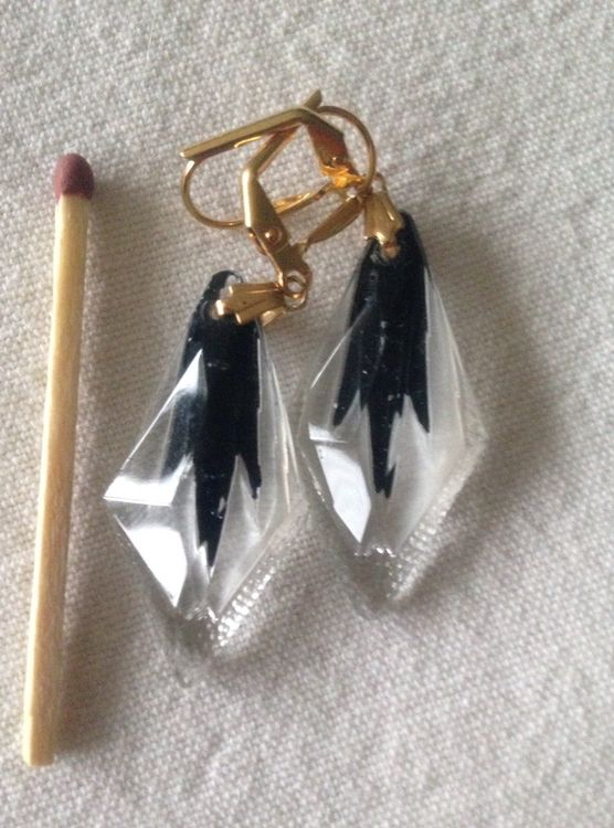 EVER FAITH Strass Kristall Ohrringe – Art Deco Teardrop Kronleuchter Für Damen, 925 Sterling Silber, 6 Cm