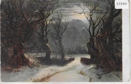 Pro Juventute - Alexandre Calame - L'Hiver Winter Inverno