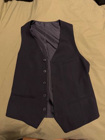 Gilet uomo blu taglia 46 usato