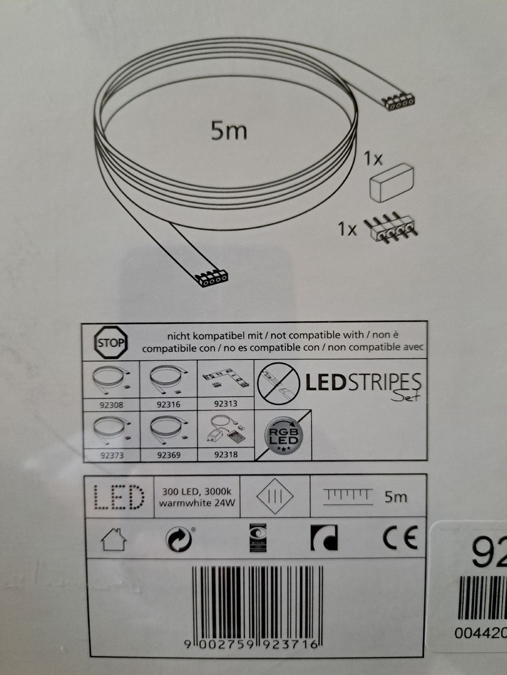 Ghirlande e barre luminose: Eglo LED STRIPES – Nuovo e nell'imballaggio originale da Frauenfeld venduto da berk39 5