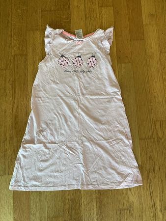 Sommerliches Pyjama mit Marienkäfer Gr.134/140