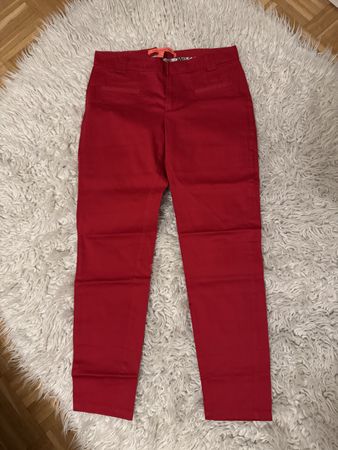 Pantalon Femme Rouge T.36