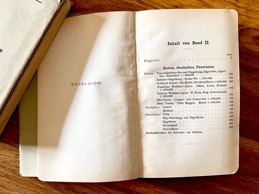 Livres: Iwan von Tschudi - Reisetagebuch Schweiz I + II – D'occasion à Pfäffikon ZH par arbos61 7