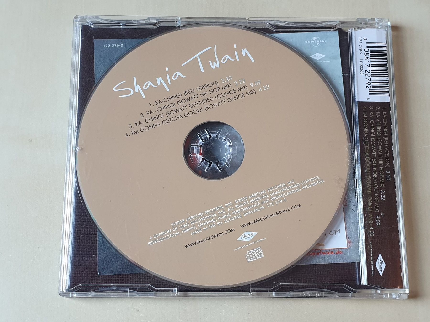 CDs: Shania Twain KA-Ching! – D'occasion à Stansstad par collectorsshop 1