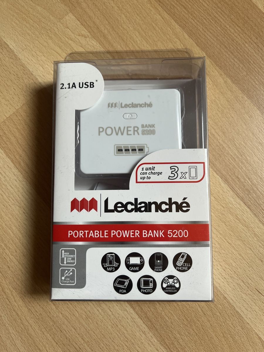 Batterie: Powerbank 5200 mAh – Nuovo e nell'imballaggio originale da Hauptwil venduto da Tifosi92