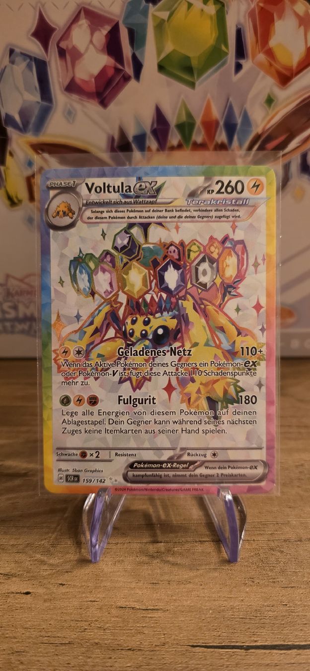 Pokémon Carte collezionabili: Pokemon Voltula ex ( SCR 159 ) DE – Nuovo (secondo la descrizione) da Goldswil venduto da downie84
