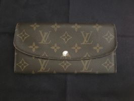 Louis Vuitton Geldbörse Monogram Pink Leder Used Zustand