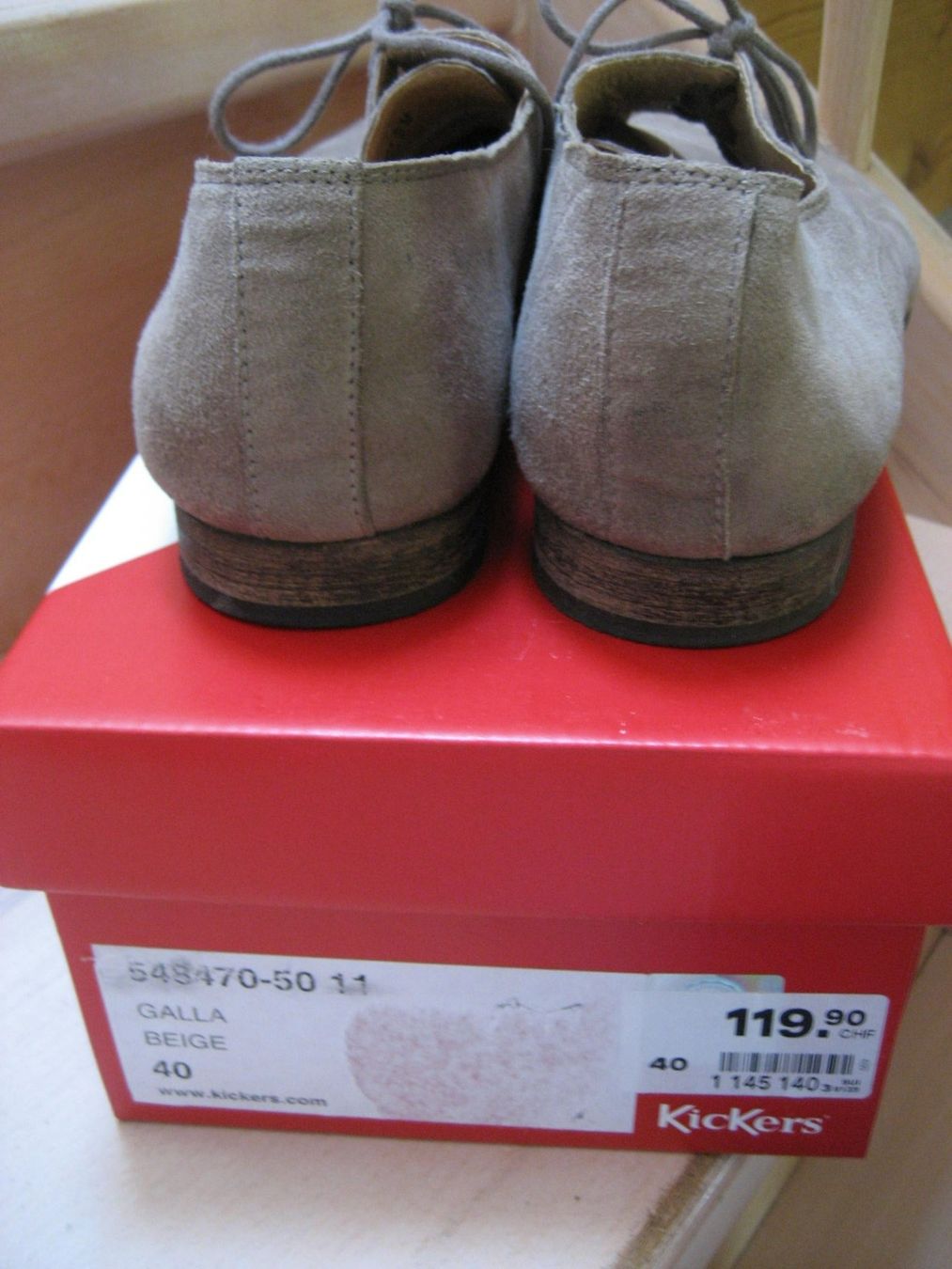 Kickers Damenschuhe: Kickers cuir grandeur 40 – Neu (gemäss Beschreibung) aus Delémont von marryb 1