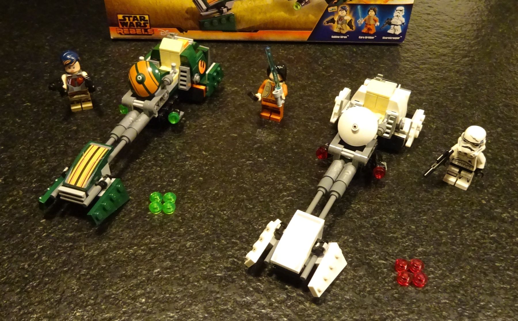 Lego Giocattoli: LEGO Star Wars 75090 - Ezras Speeder Bike – Usato da Wagenhausen venduto da Svema 2
