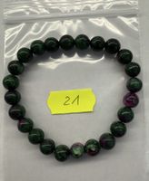 Rubin Zoisit Edelstein Armband, neu.
